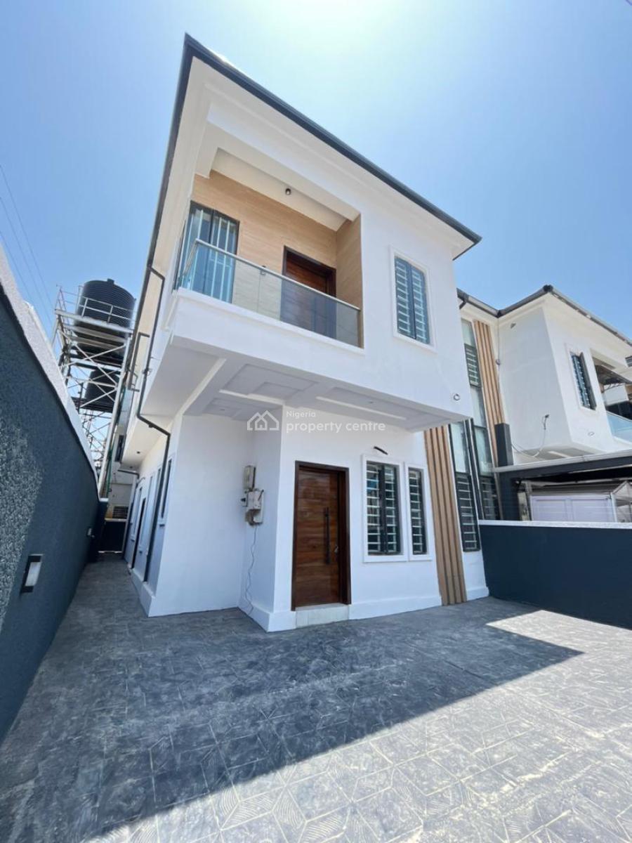 4 Bedroom Semi Detached Duplex with Bq, Beside Providence Place, Omogbolahan Lawal Street, Ikota Gra, Ikota, Lekki, Lagos, Semi-detached Duplex for Rent