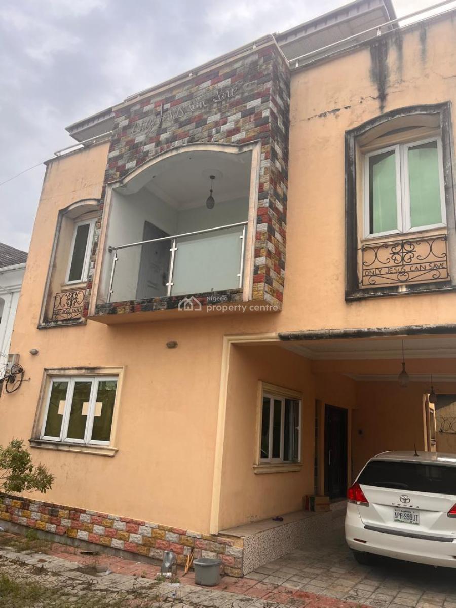 Cheap and Distressed 5 Bedrooms Detached Duplex with Pent House, Greenland Estate, Olokonla, Ajah, Lagos, Detached Duplex for Sale