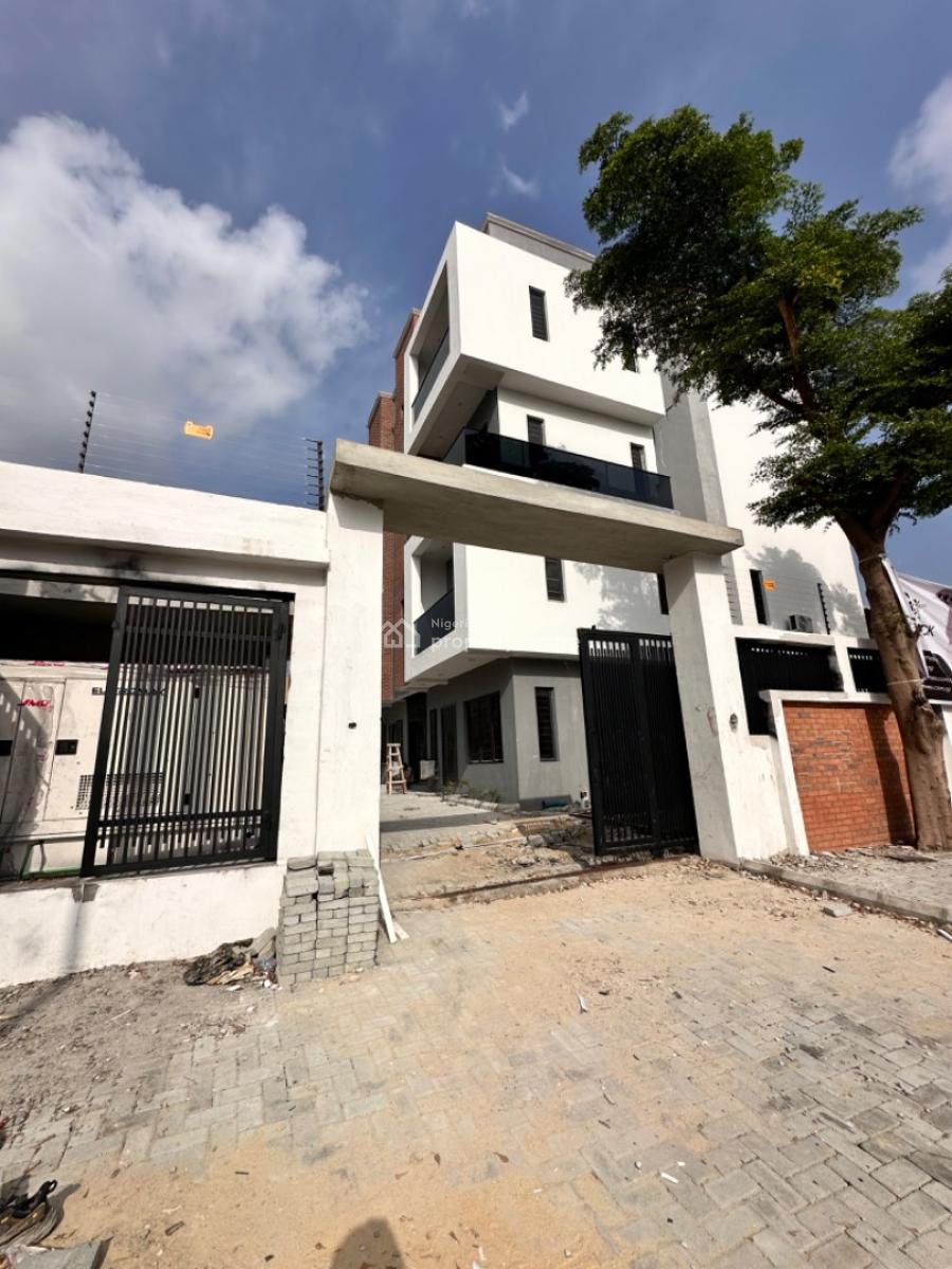 Exquisite 3bedroom Maisonette with Bq, Durosimi Etti Axis, Lekki Phase 1, Lekki, Lagos, Terraced Duplex for Sale