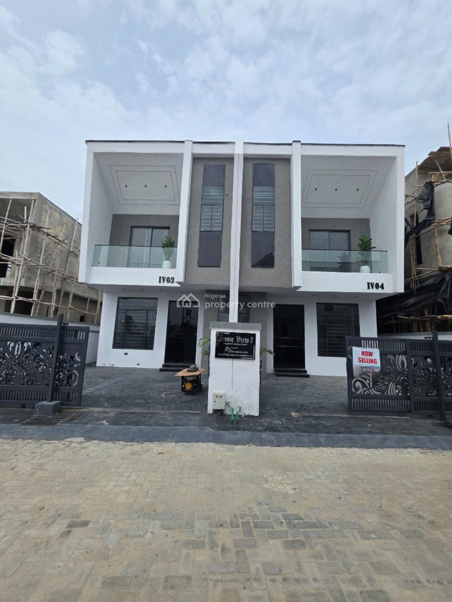 Affordable 4 Bedroom Semi-detached Duplex with Bq, Ikota Villa Estate, Ikota, Lekki, Lagos, Semi-detached Duplex for Sale