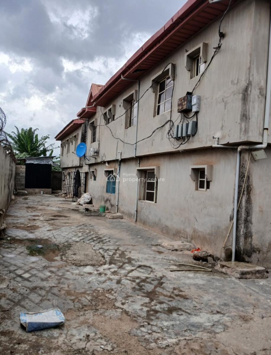 Lovely Affordable 9 Flats C of O, Off Abiodun Onitiri St, Awori B/stop, Abule Egba, Agege, Lagos, Block of Flats for Sale