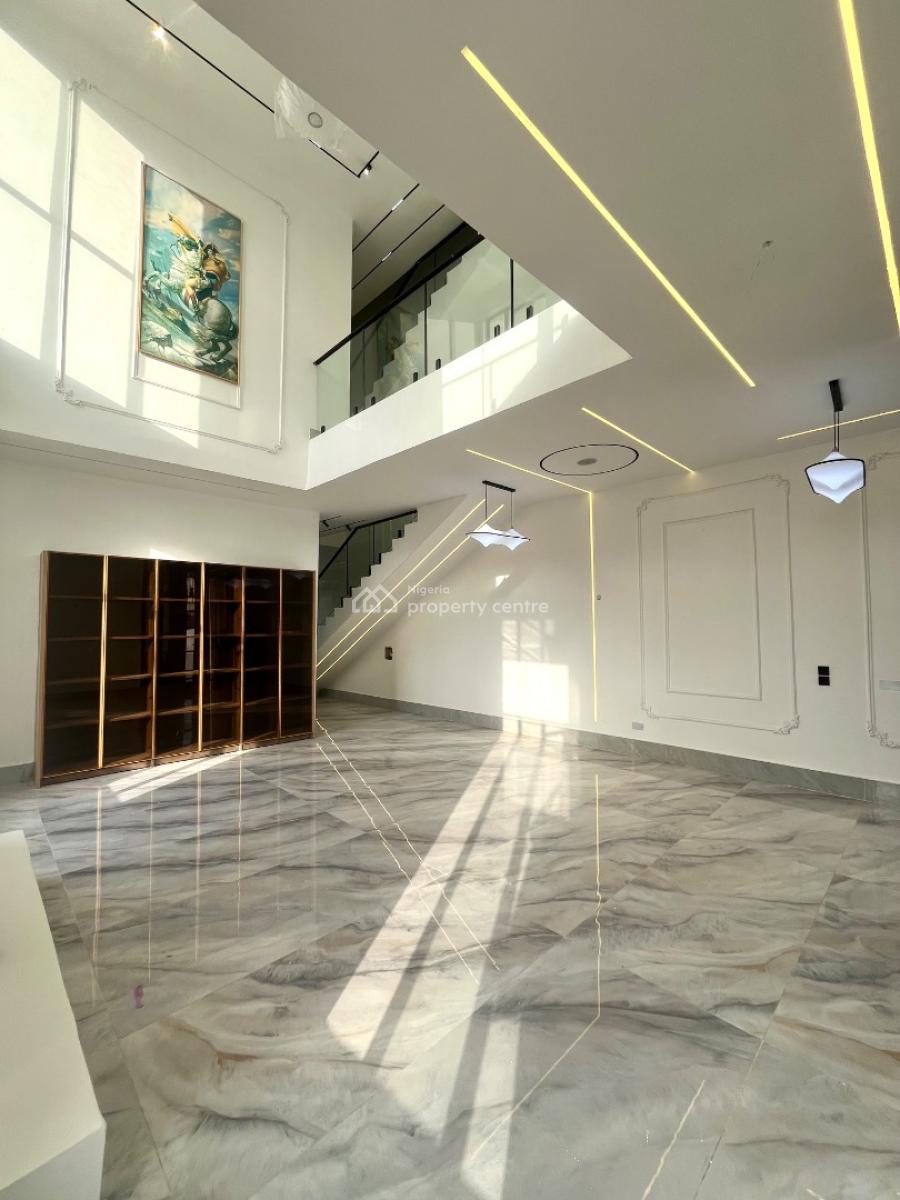 Contemporary 5bedroom Semi Detached Duplex with a Pool, Gym, Elevator, Lekki Phase 1, Lekki, Lagos, Detached Duplex for Sale