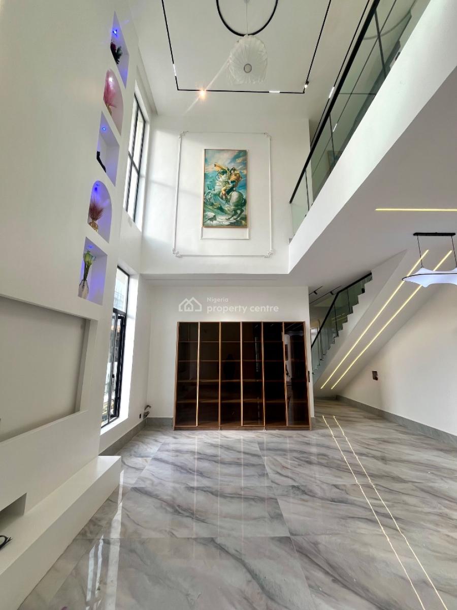 Contemporary 5bedroom Semi Detached Duplex with a Pool, Gym, Elevator, Lekki Phase 1, Lekki, Lagos, Detached Duplex for Sale