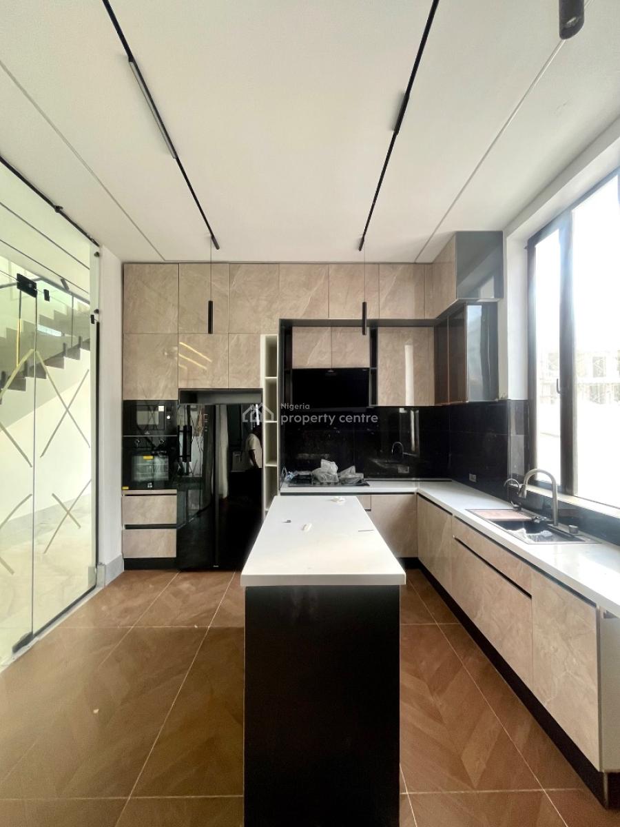 Contemporary 5bedroom Semi Detached Duplex with a Pool, Gym, Elevator, Lekki Phase 1, Lekki, Lagos, Detached Duplex for Sale