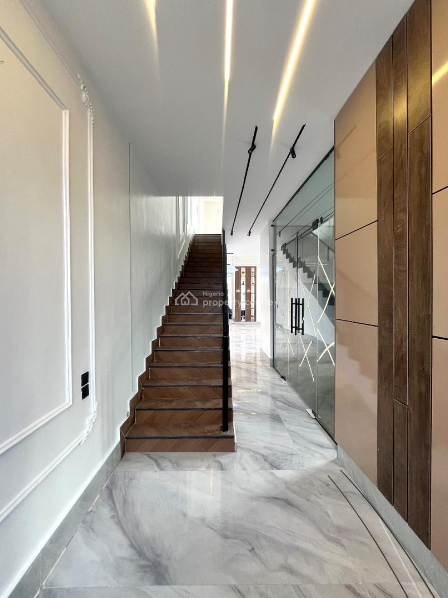 Contemporary 5bedroom Semi Detached Duplex with a Pool, Gym, Elevator, Lekki Phase 1, Lekki, Lagos, Detached Duplex for Sale