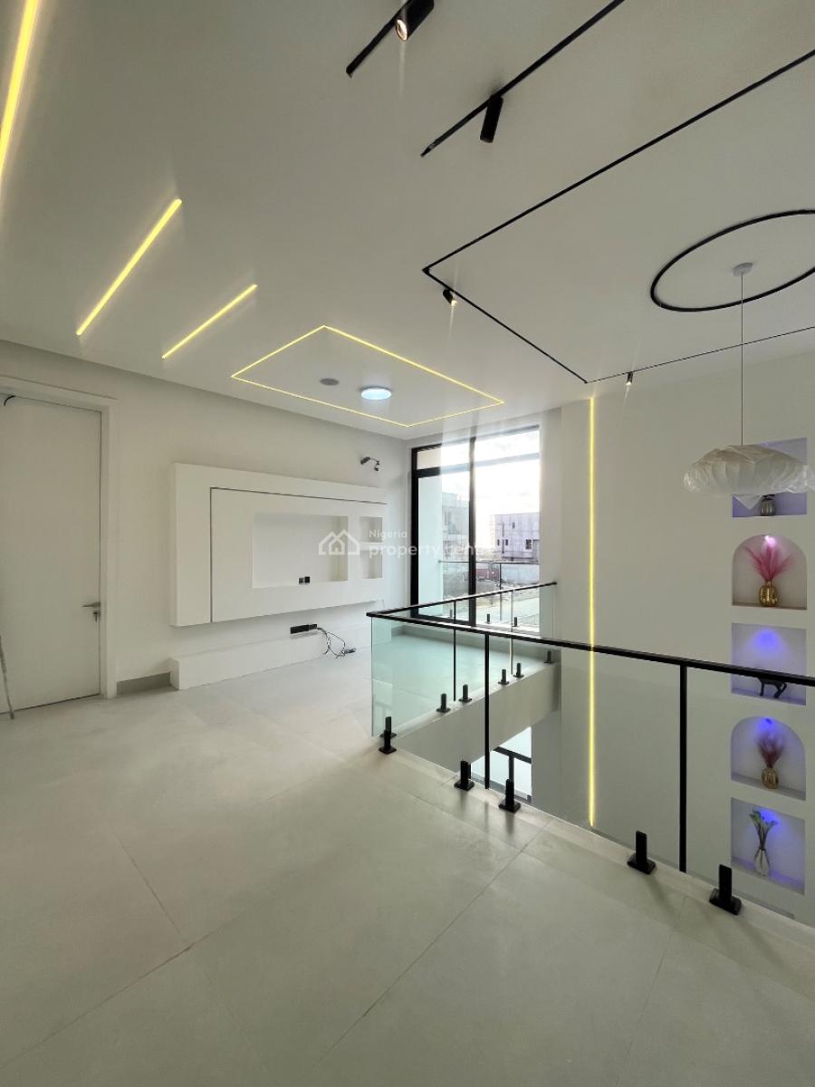 Contemporary 5bedroom Semi Detached Duplex with a Pool, Gym, Elevator, Lekki Phase 1, Lekki, Lagos, Detached Duplex for Sale