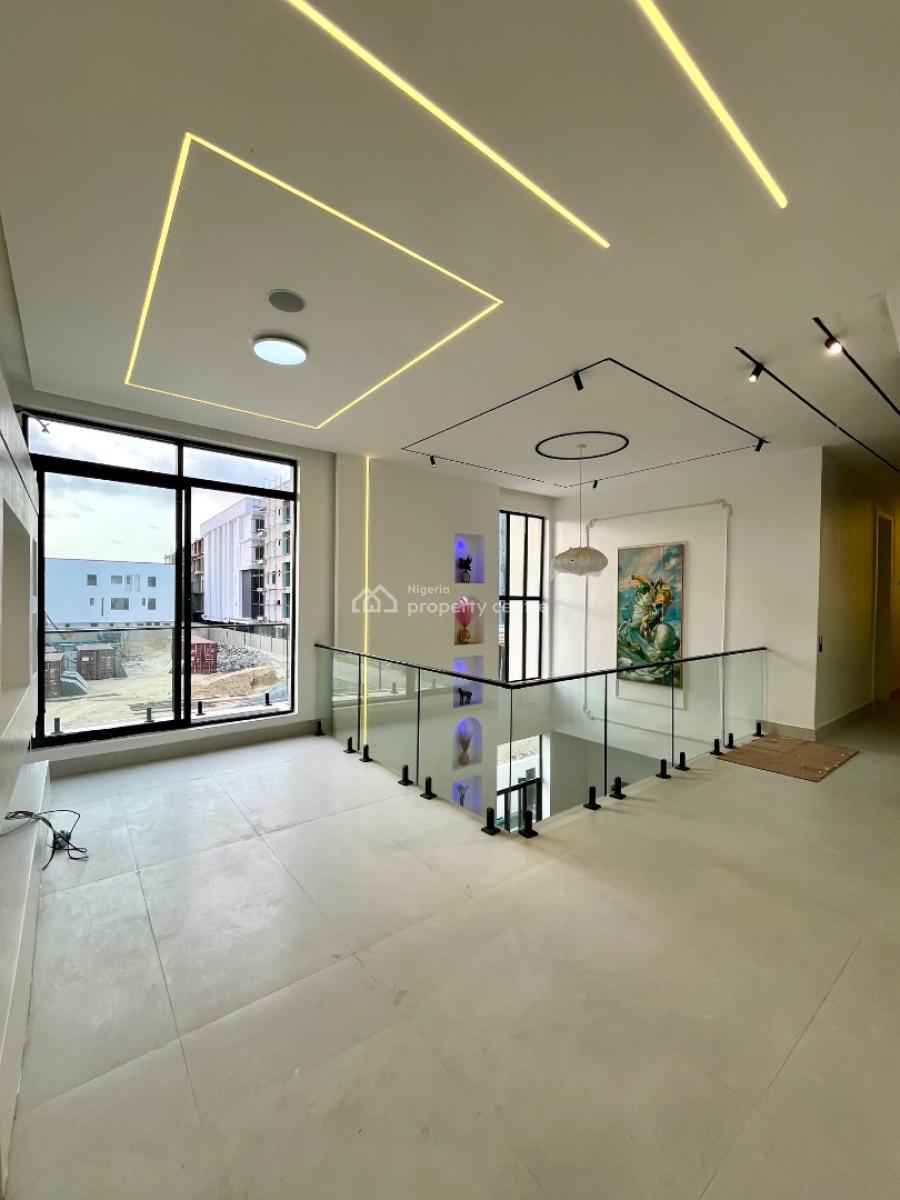 Contemporary 5bedroom Semi Detached Duplex with a Pool, Gym, Elevator, Lekki Phase 1, Lekki, Lagos, Detached Duplex for Sale