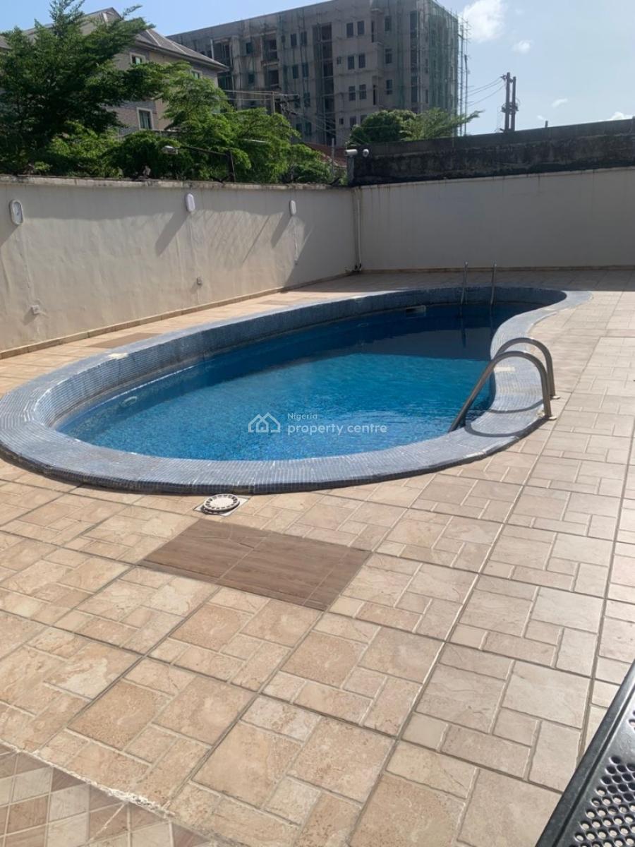 Serviced 4 Bedroom Pent House at Dideolu Estate with All Rooms Ensuit,, Professor Kiumi Akingbehin Street, Off Awkuzu Street, Lekki Phase 1, L, Lekki Phase 1, Lekki, Lagos, Terraced Duplex for Rent