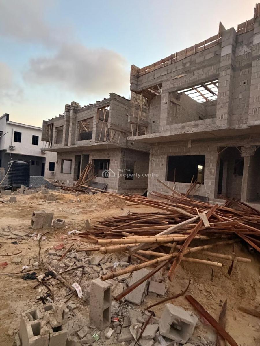 Exquisite 4 Bedroom Fully Detached Duplex with C of O, Landview Residence Ajayi Apata Newtown Estate Beside Fara Park, Sangotedo, Ajah, Lagos, Detached Duplex for Sale