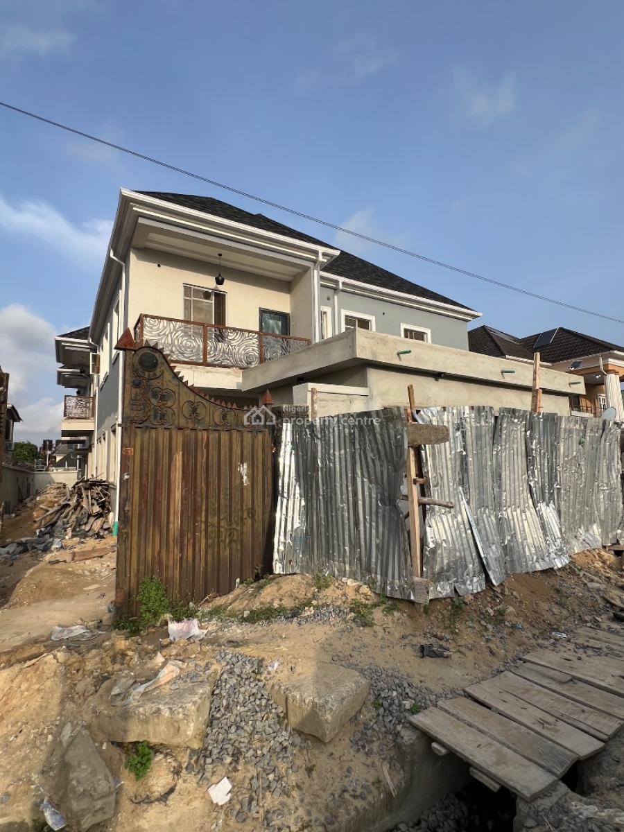 Massive One Bedroom Flat Upstairs, Fidiso Estate Abijo Ibeju Lekki Lagos, Abijo, Lekki, Lagos, Mini Flat (room and Parlour) for Rent