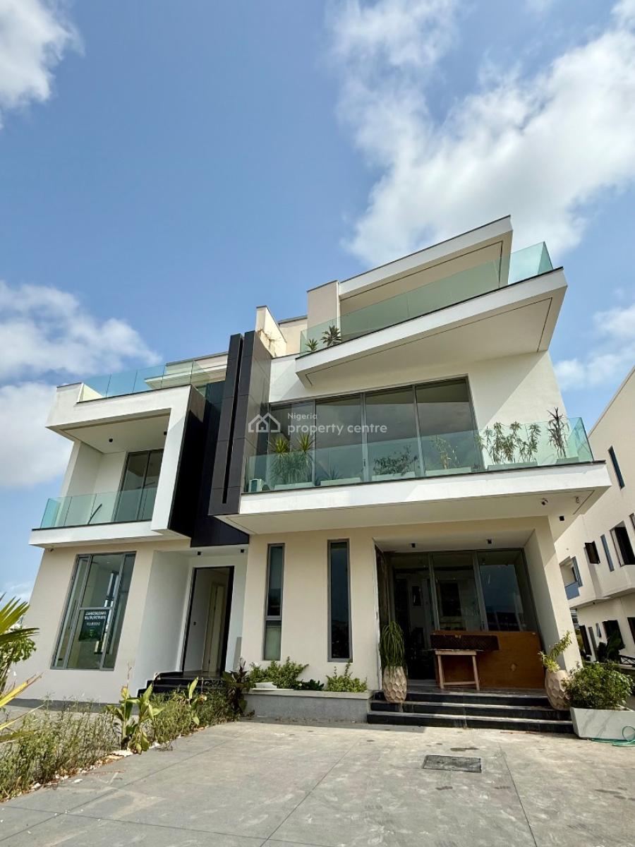 New 4 Bedroom Semi-detached House, Cowrie Creek Estate, Lekki, Lagos, Semi-detached Duplex for Sale