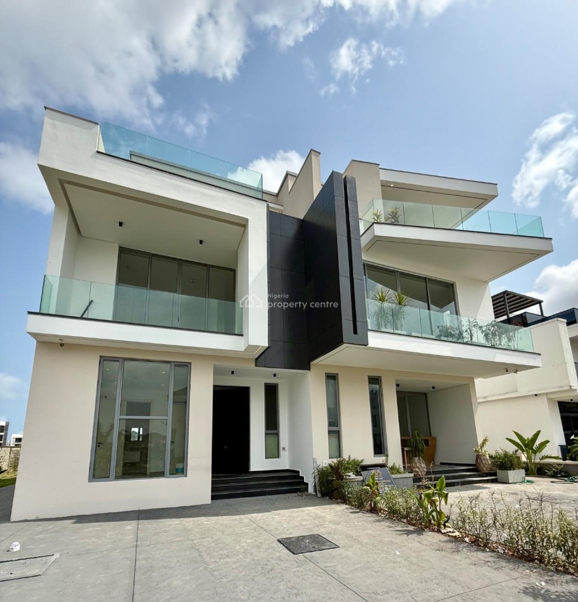 New 4 Bedroom Semi-detached House, Cowrie Creek Estate, Lekki, Lagos, Semi-detached Duplex for Sale