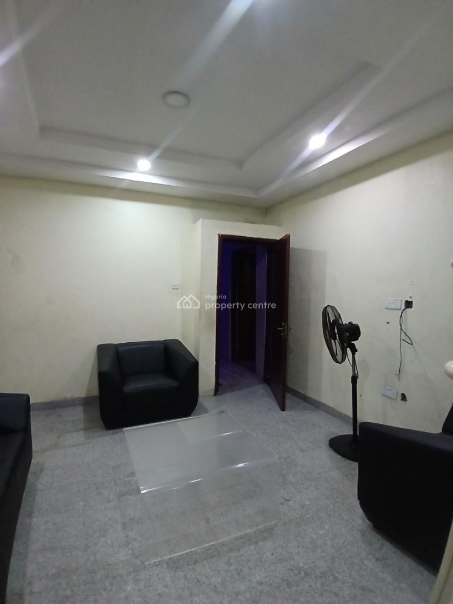 Furnished Rooms Upstairs with Shared Furnished Parlour and Kitchen, United Estate, Sangotedo, Ajah, Lagos, Self Contain (single Rooms) for Rent