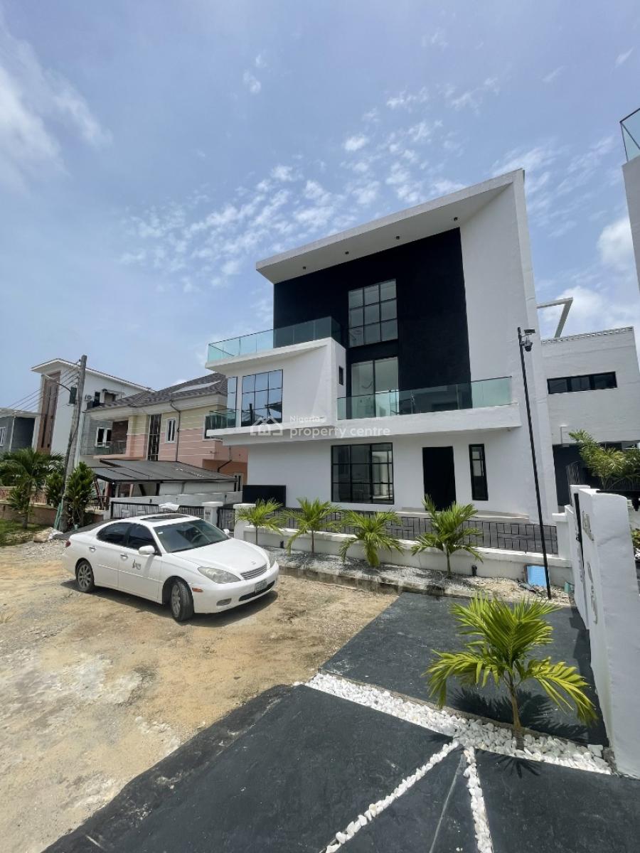 Alluringly Finished 5 Bedroom Detached Home with Bq,gym & Pool, Lake View, Orchid Lekki, Lekki, Lagos, Detached Duplex for Sale