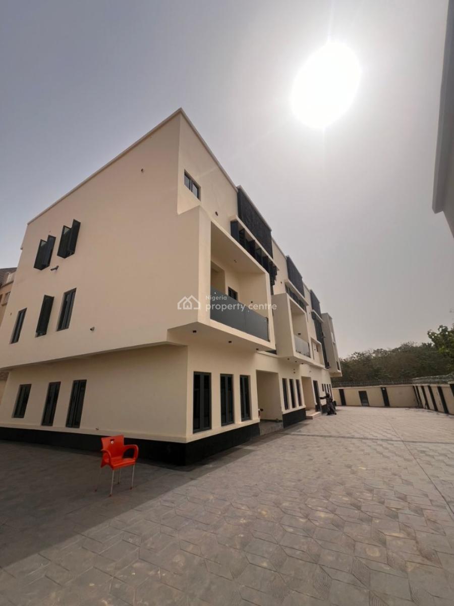 Brand New 4 Bedrooms Terrace Duplex with Bq, Katampe, Abuja, Terraced Duplex for Rent