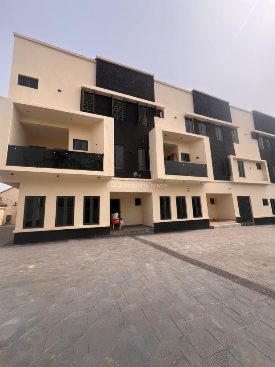 Brand New 4 Bedrooms Terrace Duplex with Bq, Katampe, Abuja, Terraced Duplex for Rent