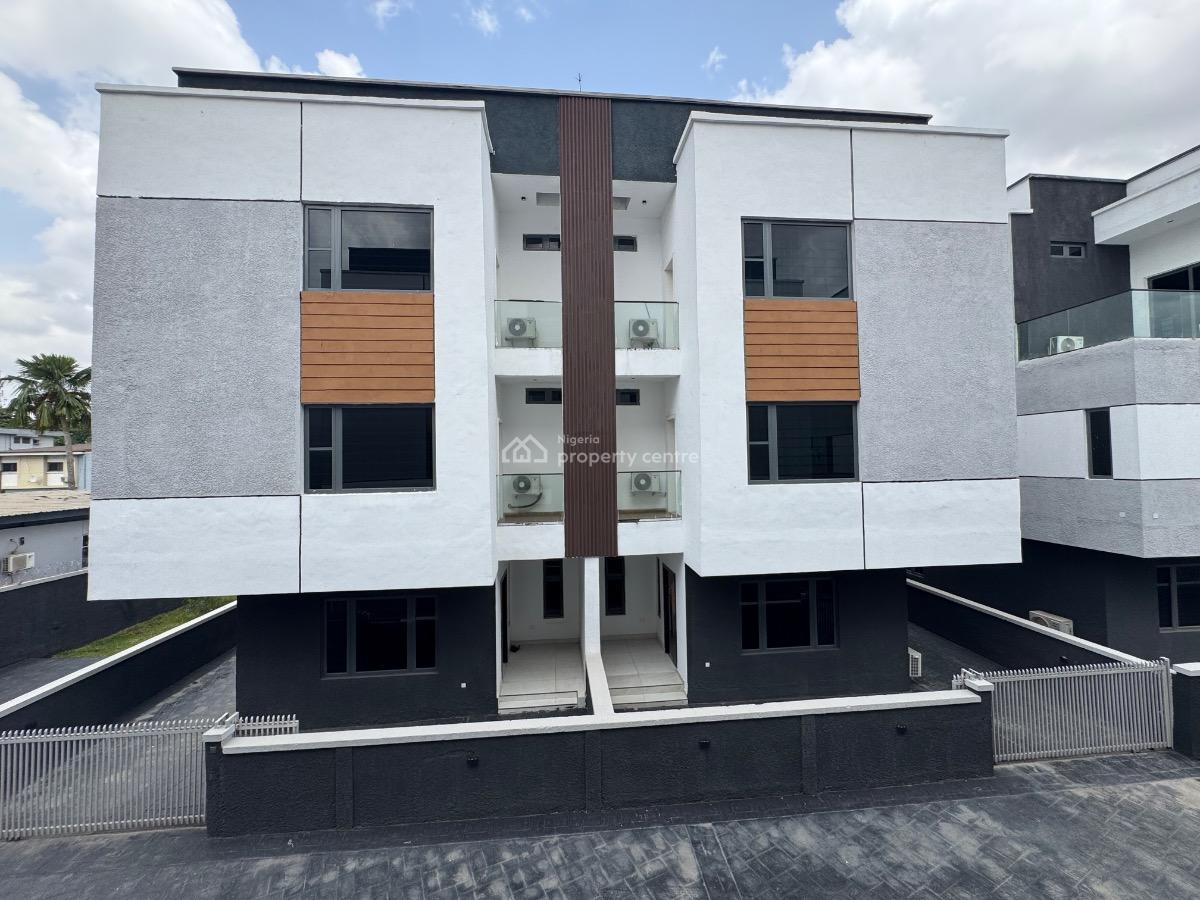 Newly Built & Luxury 4 Bedroom Duplex with a Room Bq, Adeniyi Jones, Ikeja, Lagos, Semi-detached Duplex for Sale
