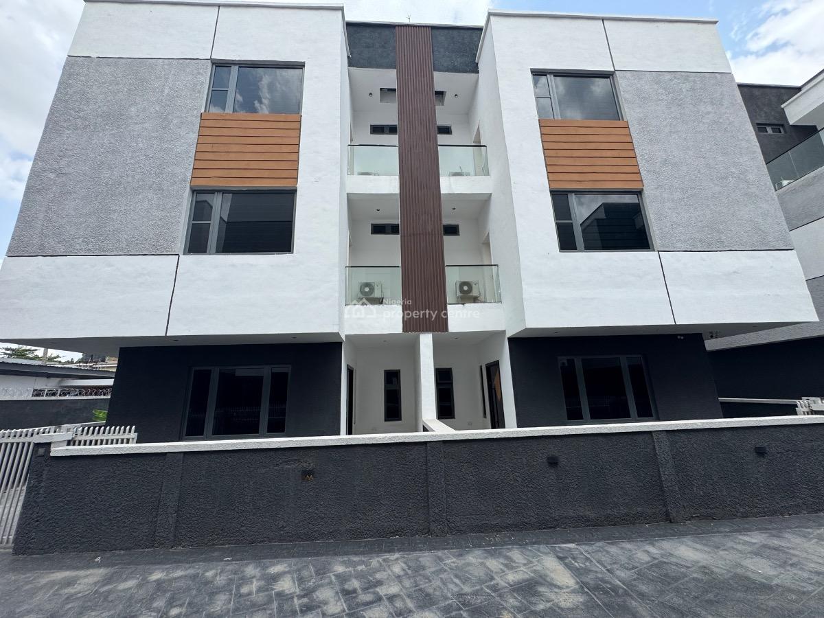 Newly Built & Luxury 4 Bedroom Duplex with a Room Bq, Adeniyi Jones, Ikeja, Lagos, Semi-detached Duplex for Sale