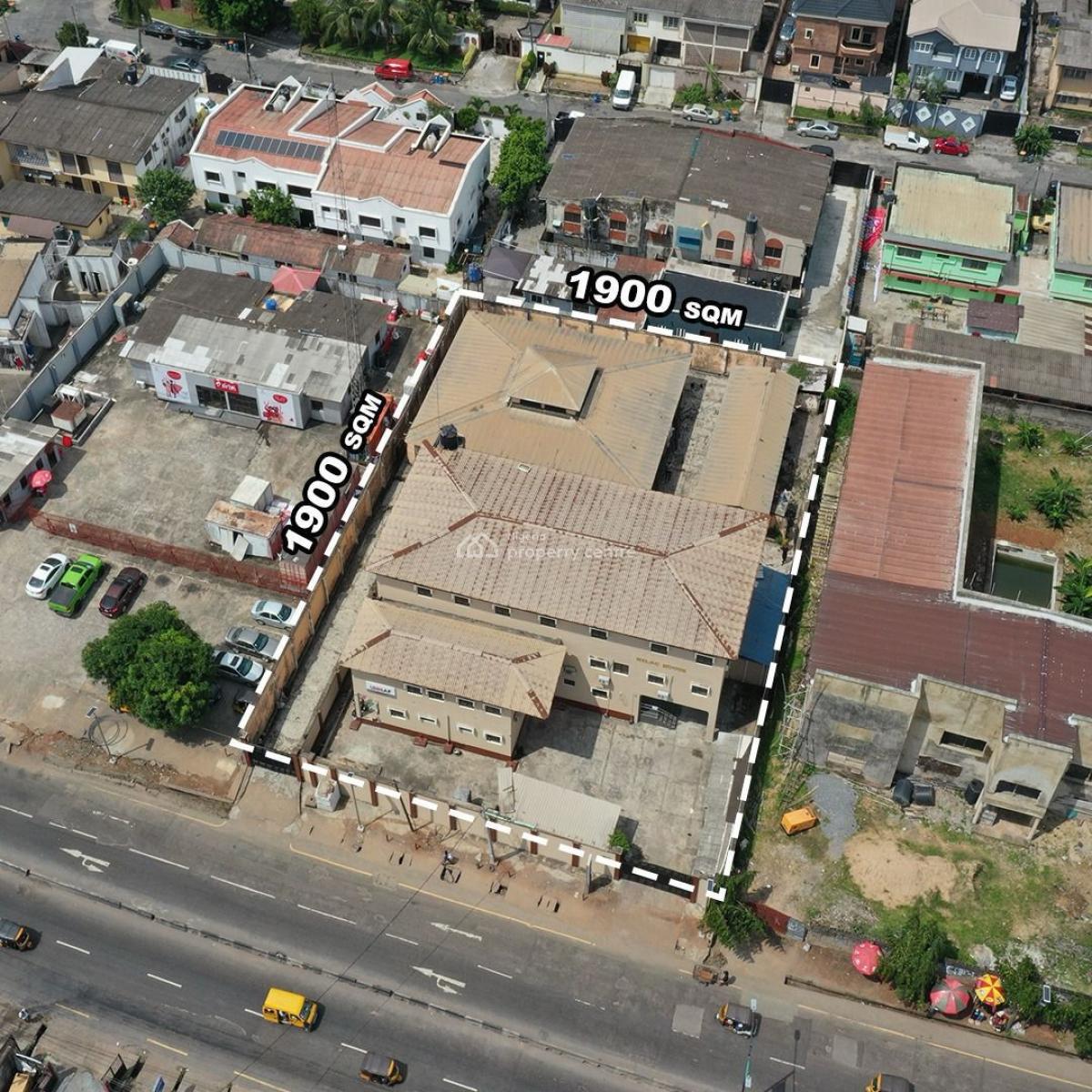 Commercial Property on 1900sqm Land with Multiple Buildings, Isheri Ogunnusi Road, Ogba, Ikeja, Lagos, Commercial Property for Sale
