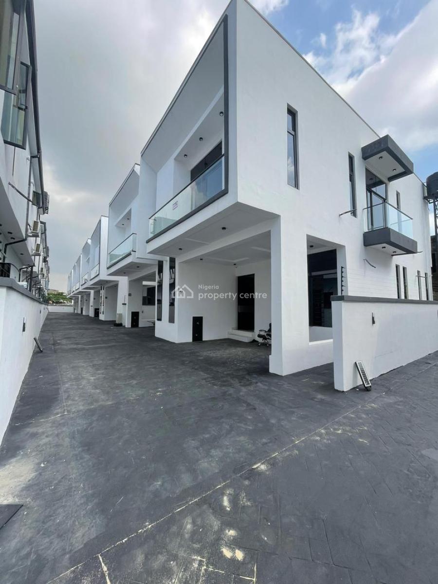 Brand New Serviced 4 Bedroom Terrace Duplex, Ikota, Lekki, Lagos, Terraced Duplex for Rent