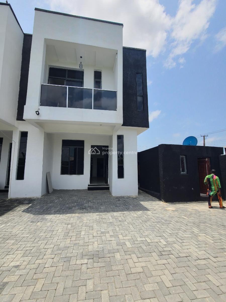 Luxury Beautiful 4 Bedroom Terrace Duplex, Abraham Adesanya Lekki Peninsula Scheme 2 Estate, Ajiwe, Ajah, Lagos, Terraced Duplex for Sale