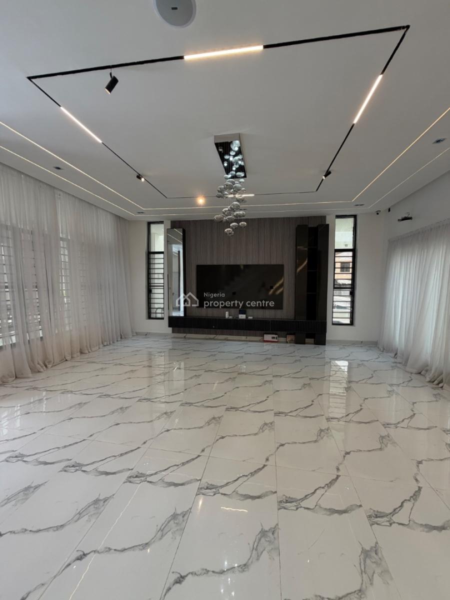 Spacious 5 Bedroom Fully Detached House with Pool, 2nd Toll Gate, Lekki, Lagos, Detached Duplex for Sale