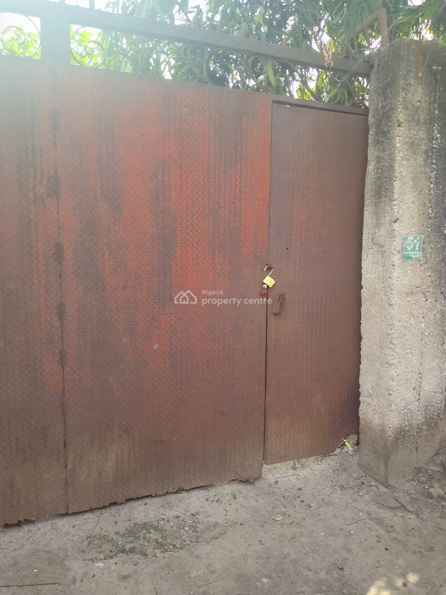 One Plot of Land Directly on a Tarred Road, Woji, Port Harcourt, Rivers, Residential Land for Sale