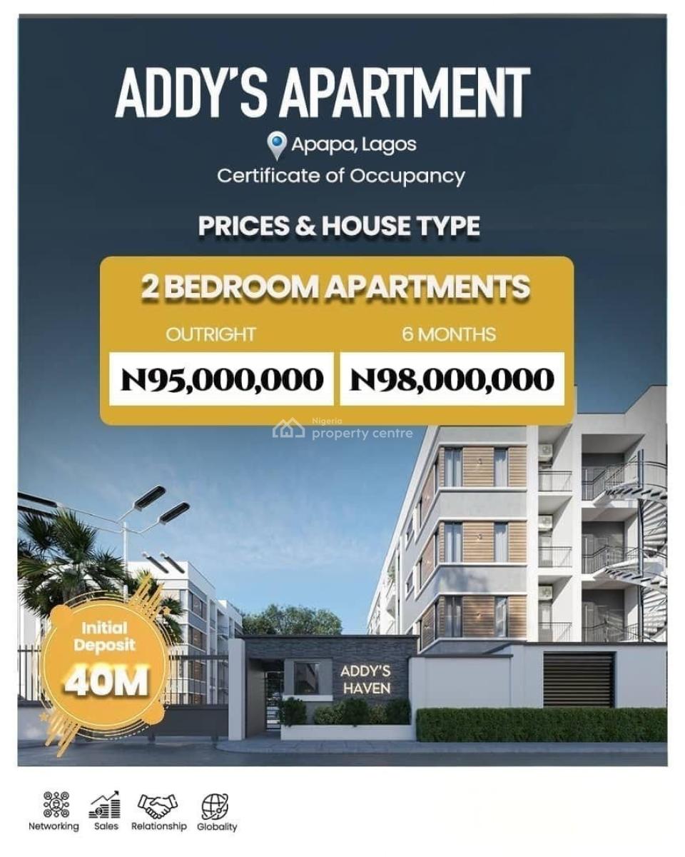 Luxury 2 Bedroom Apartment with Smart Home Features, Addys Apartment, Apapa, Lagos, Block of Flats for Sale
