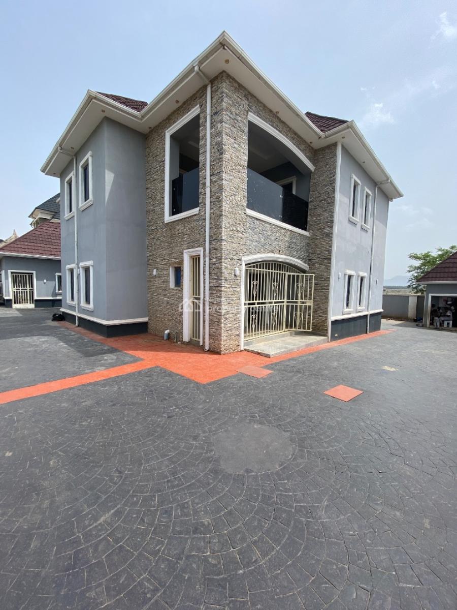 Luxury 4 Bedrooms Fully Detached Duplex, Nnpc Estate, Life Camp, Abuja, Detached Duplex for Rent