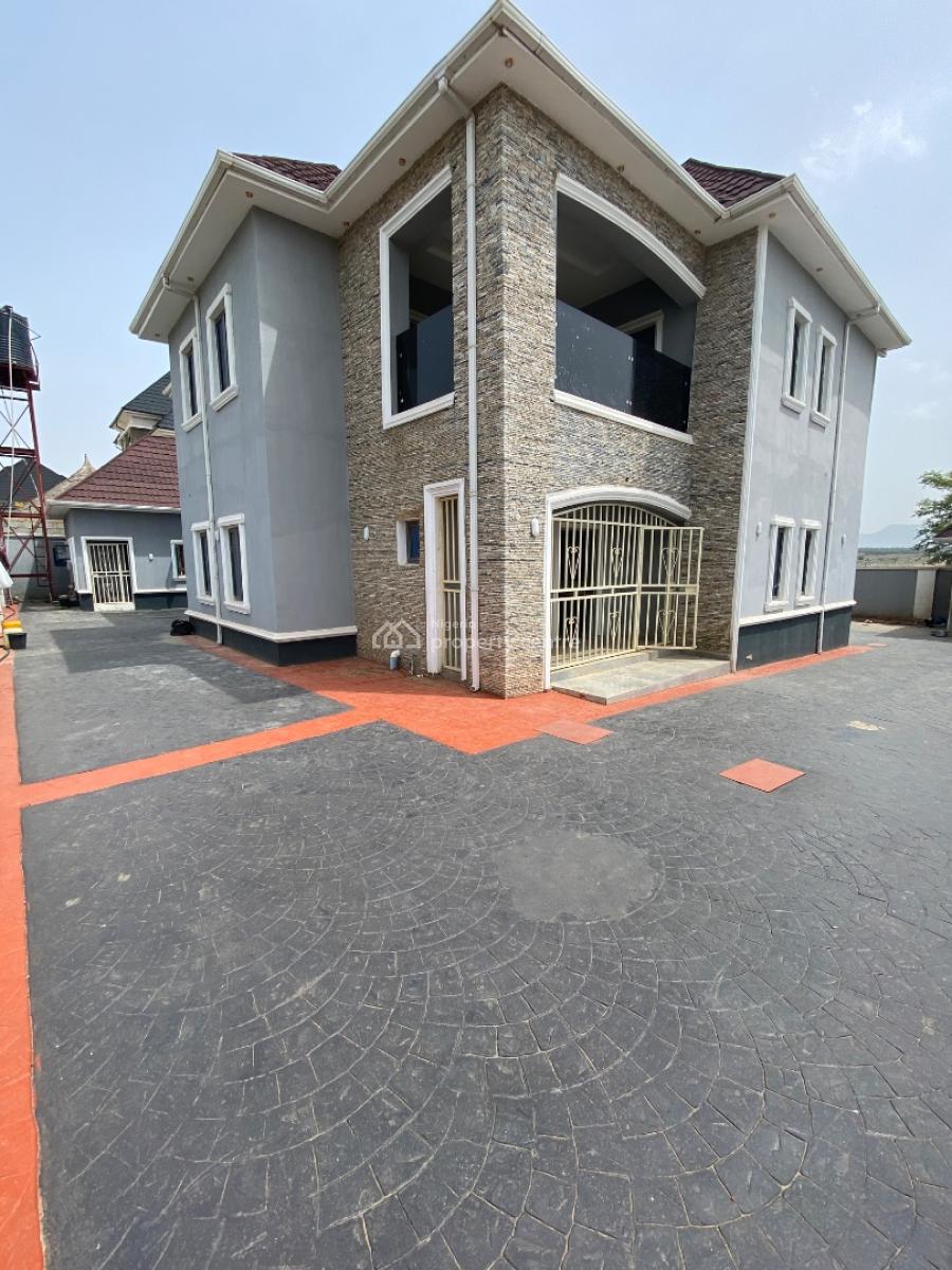 Luxury 4 Bedrooms Fully Detached Duplex, Nnpc Estate, Life Camp, Abuja, Detached Duplex for Rent