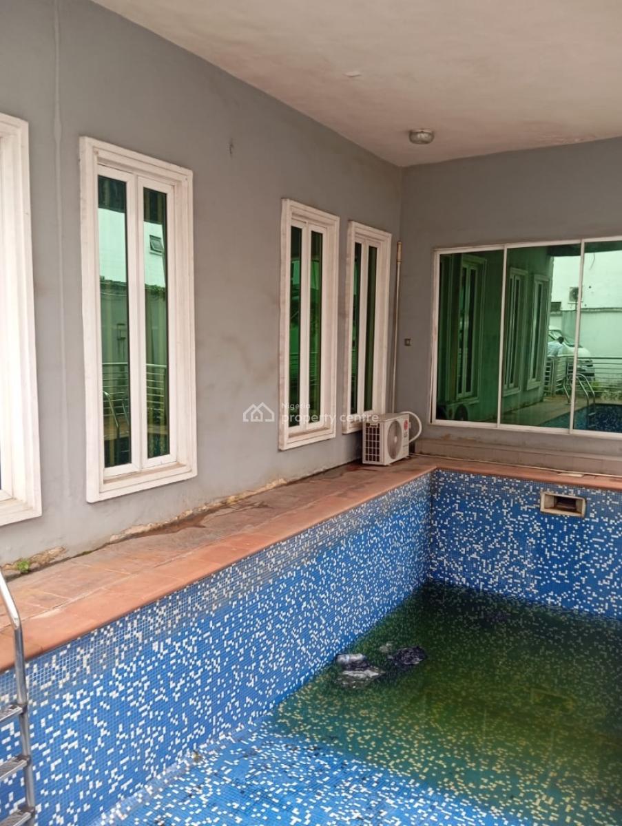 Modern 5 Bedroom Fully Detached with a Room Bq, Ikeja, Lagos, Detached Duplex for Rent