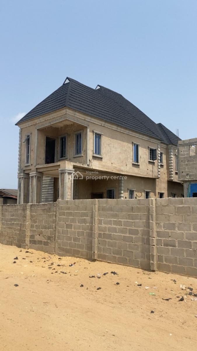 Uncompleted 4-bedroom Detached Duplex, Ibeshe, Ikorodu, Ikorodu, Lagos, Detached Duplex for Sale