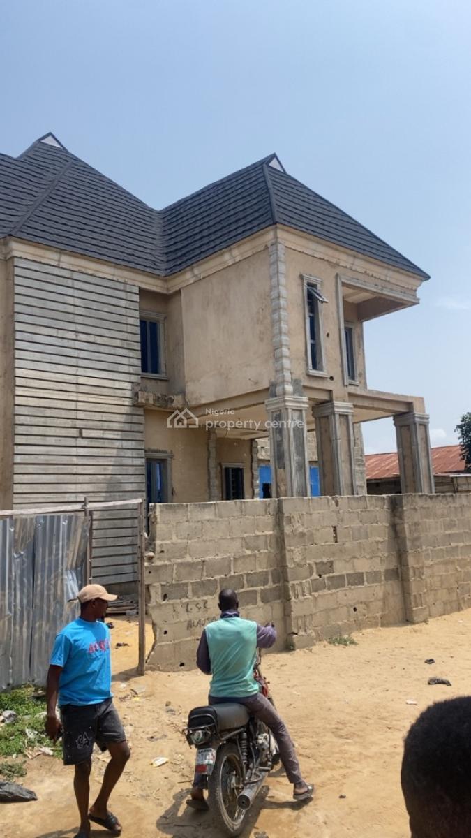 Uncompleted 4-bedroom Detached Duplex, Ibeshe, Ikorodu, Ikorodu, Lagos, Detached Duplex for Sale