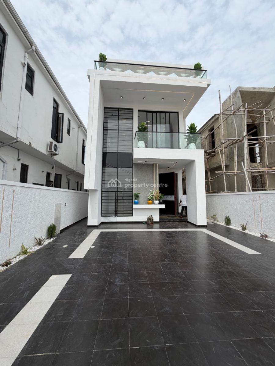 Spacious 5 Bedroom Fully Detached House with Pool, Ikota, Lekki, Lagos, Detached Duplex for Sale