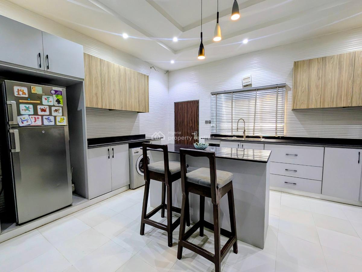 Luxurious Furnished 4 Bedroom Terrace Duplex with Attached Bq, Jabi, Abuja, Terraced Duplex for Rent