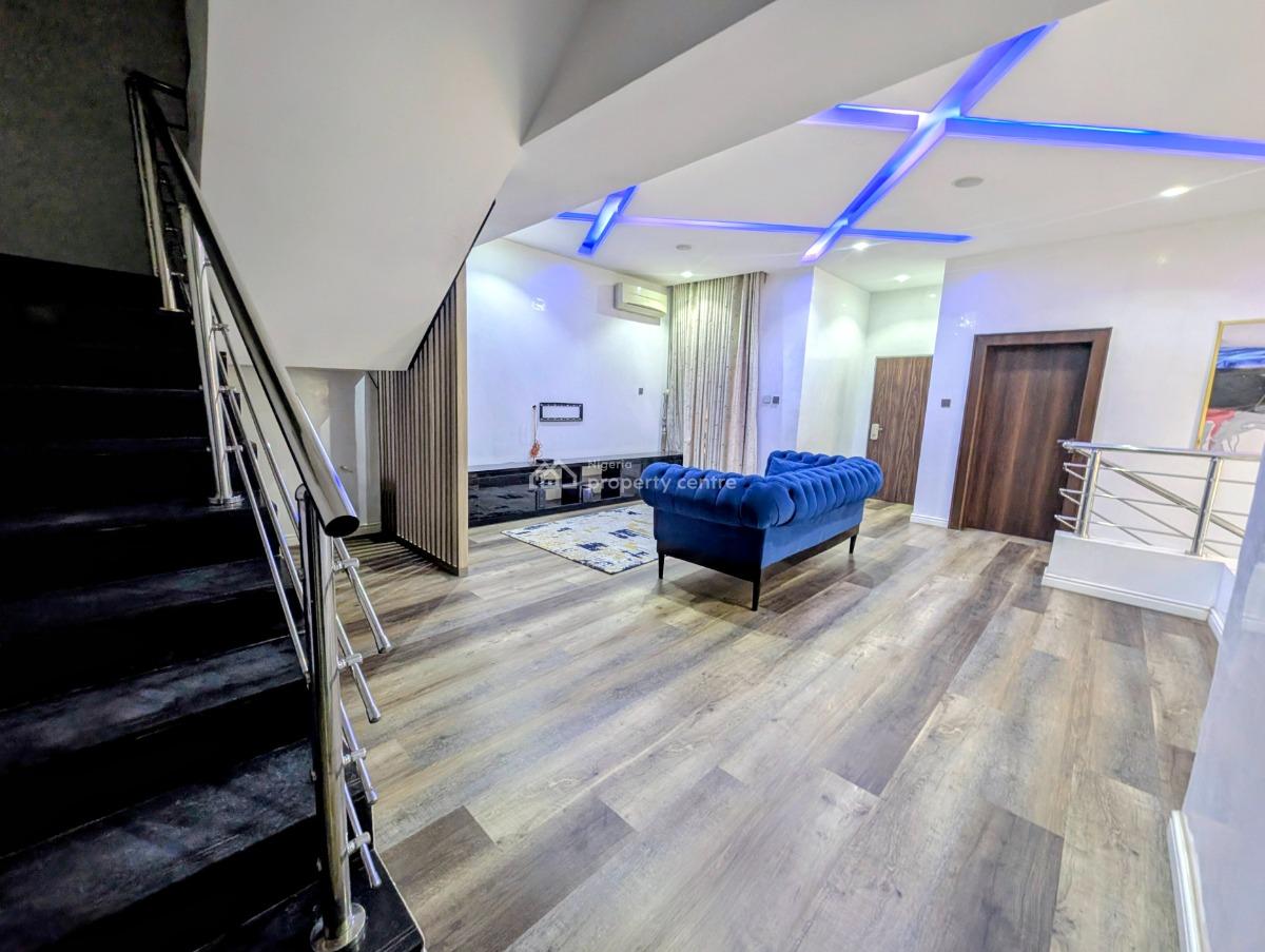 Luxurious Furnished 4 Bedroom Terrace Duplex with Attached Bq, Jabi, Abuja, Terraced Duplex for Rent