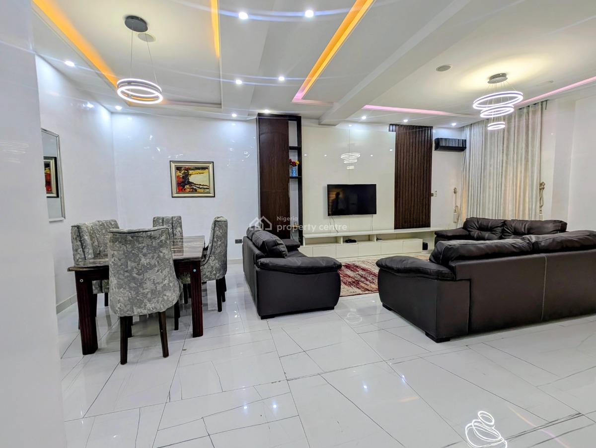 Luxurious Furnished 4 Bedroom Terrace Duplex with Attached Bq, Jabi, Abuja, Terraced Duplex for Rent