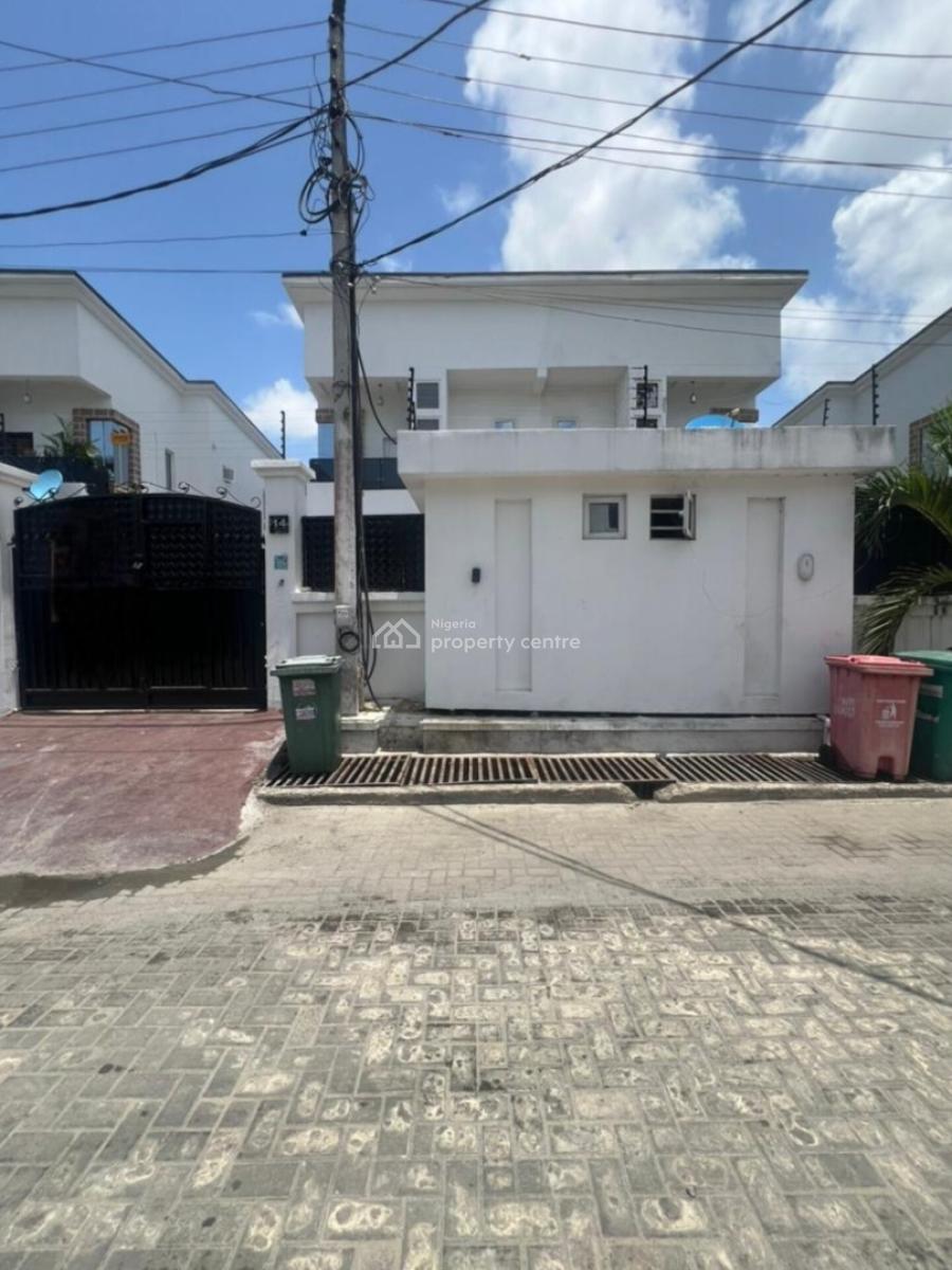 Lovely 4 Bedroom Semi Detached Duplex with Bq in a Secure Estate, Osapa, Lekki, Lagos, Semi-detached Duplex for Rent