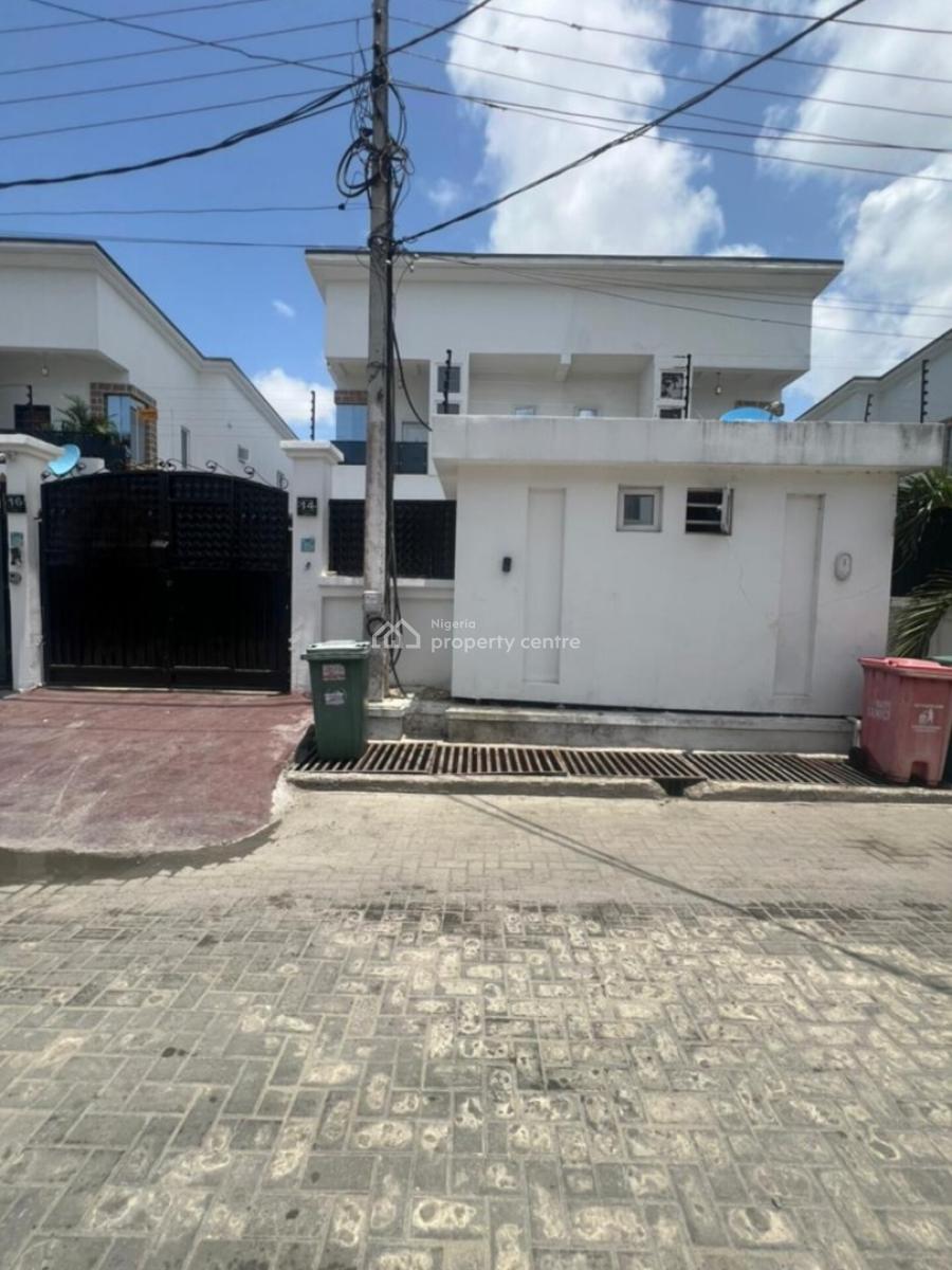 Lovely 4 Bedroom Semi Detached Duplex with Bq in a Secure Estate, Osapa, Lekki, Lagos, Semi-detached Duplex for Rent