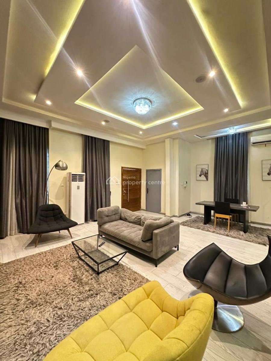 Furnished 4-bedroom Semi-detached Duplex, Chevron, Lekki, Lagos, Semi-detached Duplex for Rent