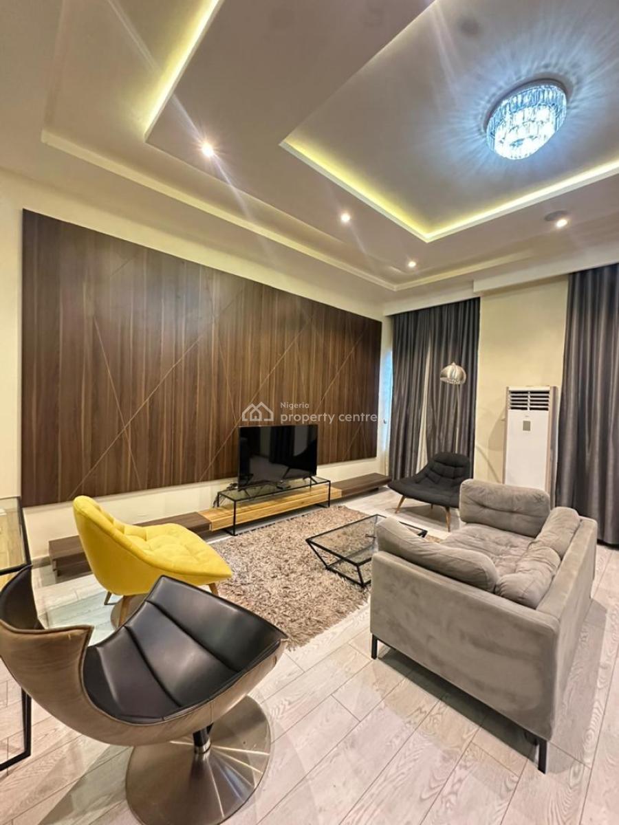 Furnished 4-bedroom Semi-detached Duplex, Chevron, Lekki, Lagos, Semi-detached Duplex for Rent