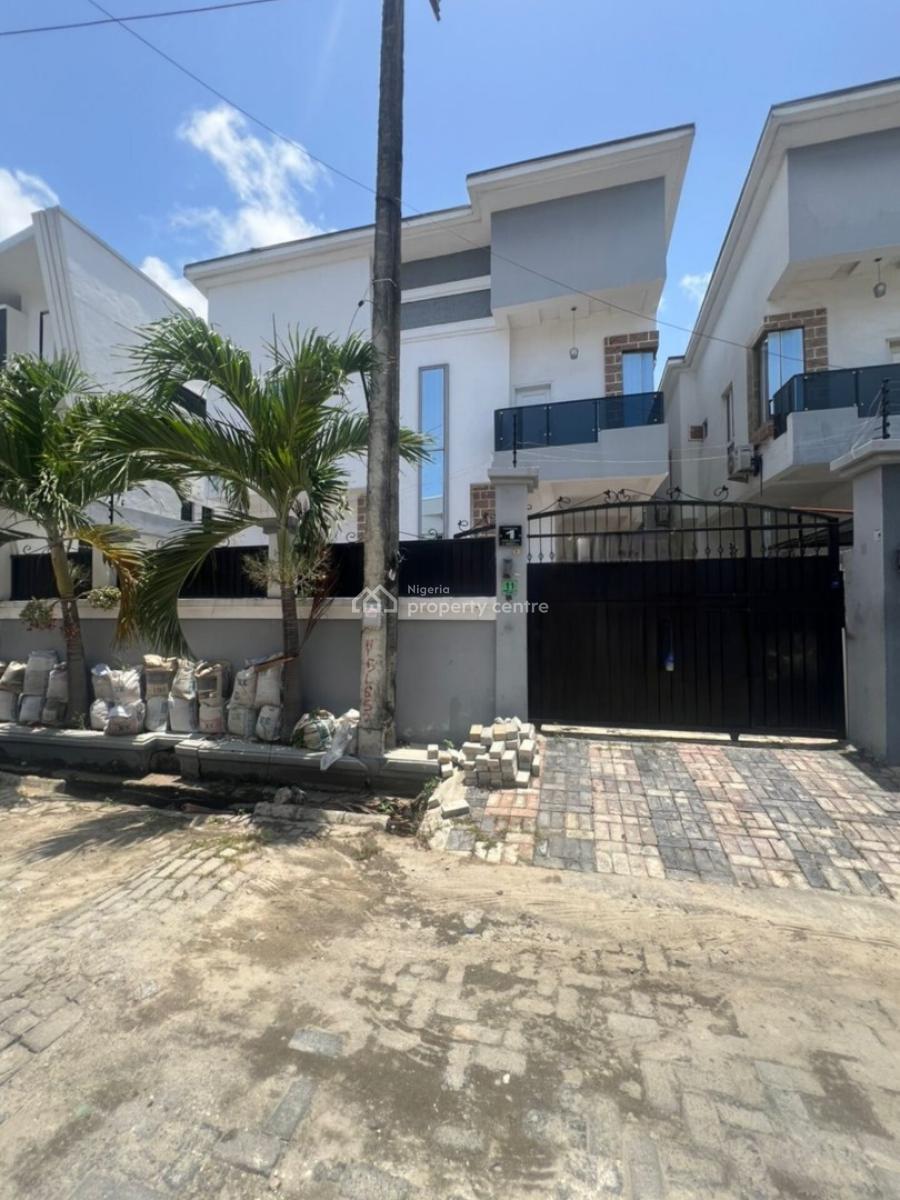 Elegant Newly Built  5 Bedroom  Fully Detached Duplex with Bq & Pool, Osapa, Lekki, Lagos, Detached Duplex for Sale