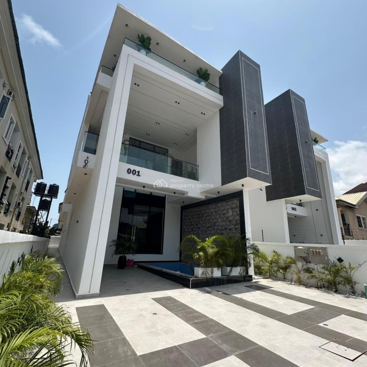 Luxurious 5 Bedroom Fully Detached Duplex with Bq, Swimming Pool, Ikota, Lekki, Lagos, Detached Duplex for Sale