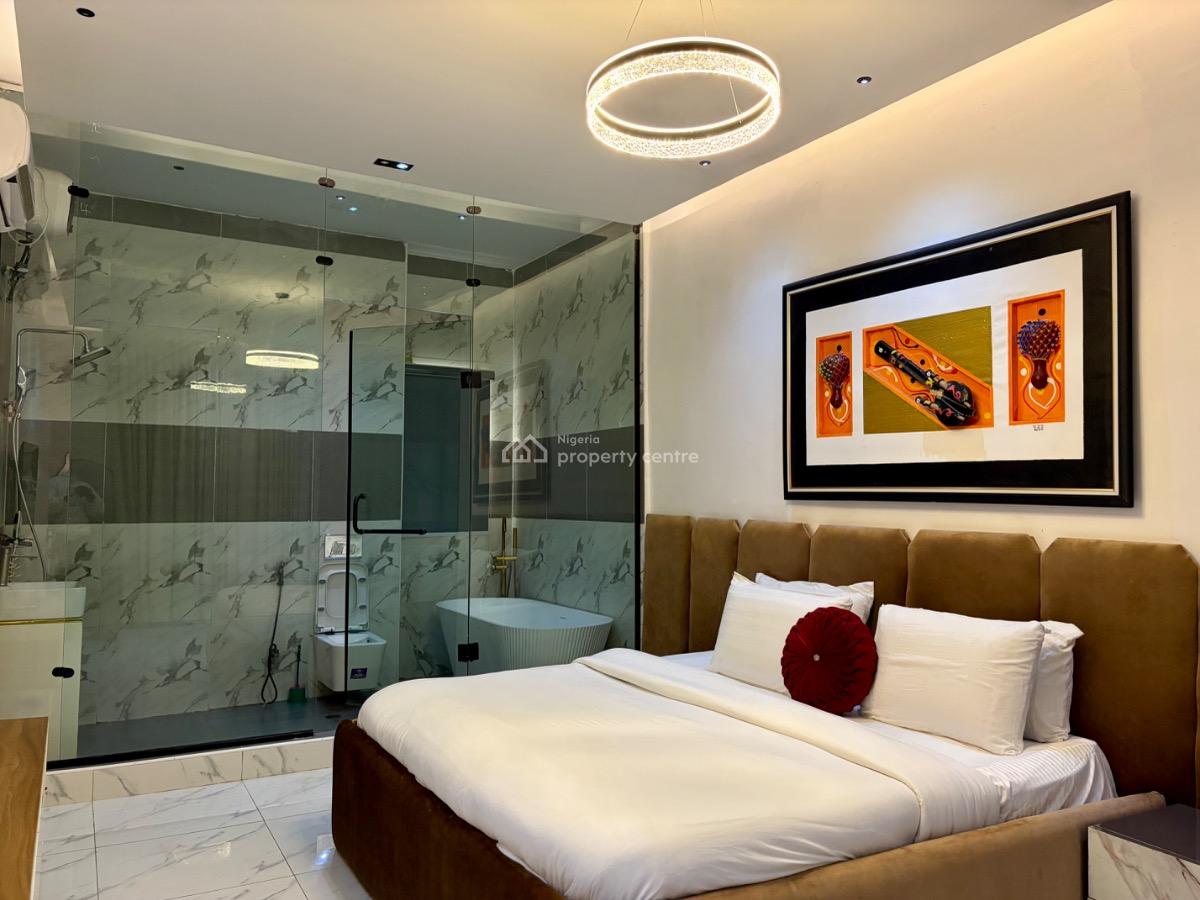 a Stylish 1-bedroom Apartment, 6a, Wale Hammed , Chevron Bera Estate, Lekki, Lagos, Mini Flat (room and Parlour) Short Let