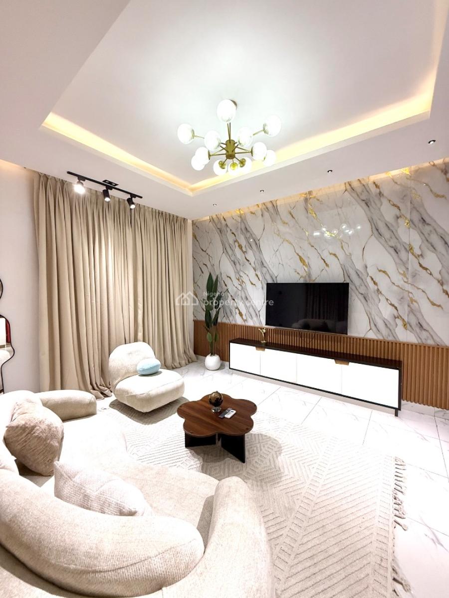 a Stylish 1-bedroom Apartment, 6a, Wale Hammed , Chevron Bera Estate, Lekki, Lagos, Mini Flat (room and Parlour) Short Let