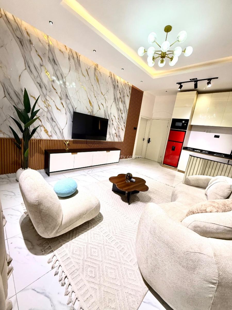 a Stylish 1-bedroom Apartment, 6a, Wale Hammed , Chevron Bera Estate, Lekki, Lagos, Mini Flat (room and Parlour) Short Let