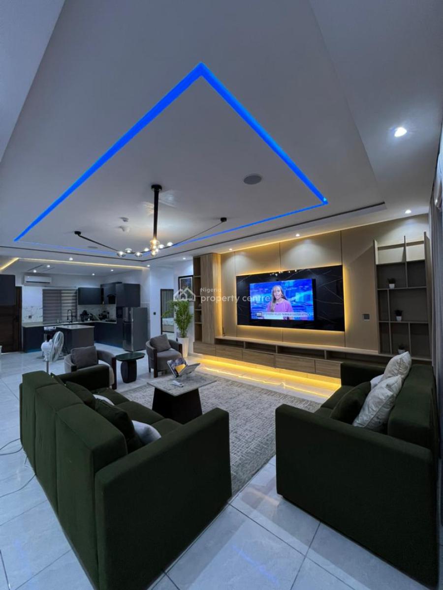 Luxury Fully Furnished 2 Bedroom Apartment, Ikota, Lekki, Lagos, Flat / Apartment for Rent