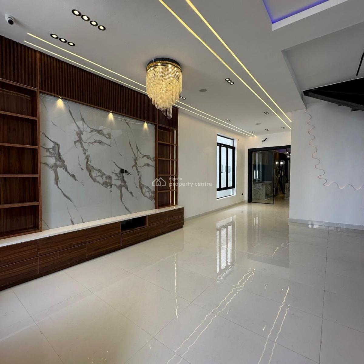 Luxurious 4 Bedroom Fully Detached Duplex with Bq, Swimming Pool, Orchid Road, Lekki Phase 2, Lekki, Lagos, Detached Duplex for Sale