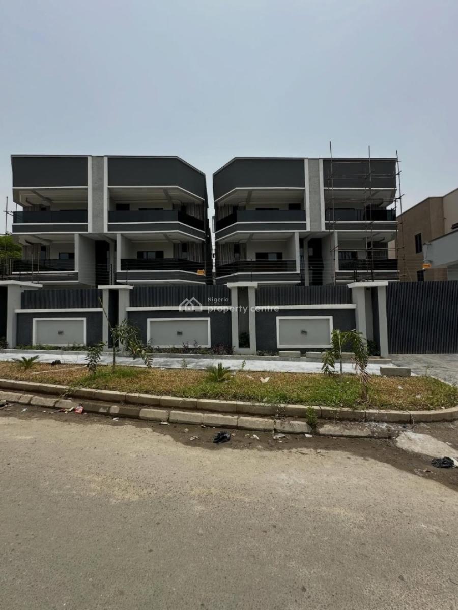 Pristine 4 Bedroom Terrace with Bq an Elevator, Utako, Abuja, Terraced Duplex for Sale