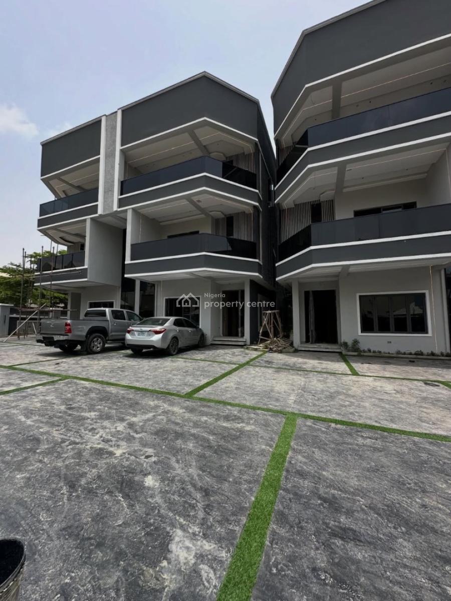 Pristine 4 Bedroom Terrace with Bq an Elevator, Utako, Abuja, Terraced Duplex for Sale